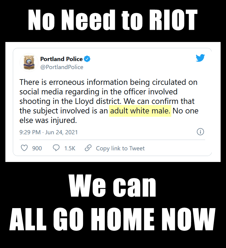 No Need to Riot
