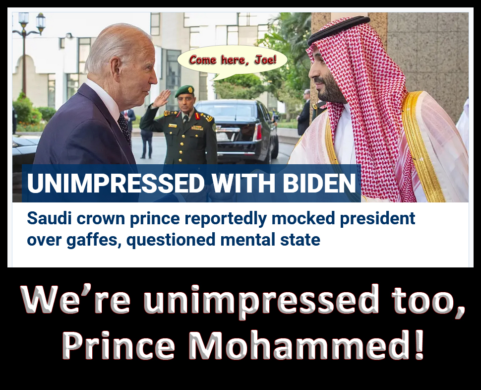 Saudis Unimpressed